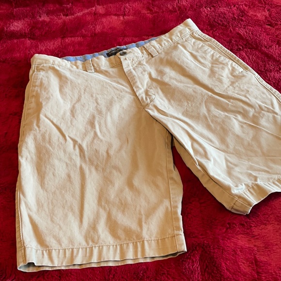 Banana Republic Other - Banana Republic Flat Front Shorts Khaki Size 33